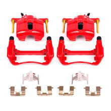 Cargar imagen en el visor de la galería, Power Stop 97-99 Acura CL Front Red Calipers w/Brackets - Pair