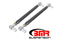 Cargar imagen en el visor de la galería, BMR 79-98 Fox Mustang Chrome Moly Lower Control Arms w/ Double Adj. Rod Ends - Black Hammertone