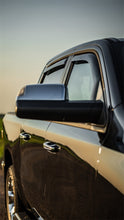 Cargar imagen en el visor de la galería, EGR 2019 Dodge Ram 1500 Crew Cab Tape-On Window Visors Set of 4 - Dark Smoke