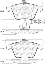 Cargar imagen en el visor de la galería, StopTech Performance 08-13 Audi TT Quattro / 12 VW Golf R Front Brake Pads