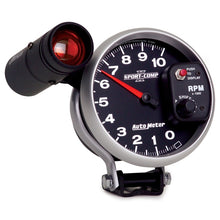 Cargar imagen en el visor de la galería, Autometer Sport-Comp II 5 inch 0-10000 RPM Pedestal Mount Tachometer Shift-Lite