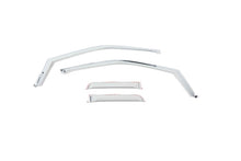 Cargar imagen en el visor de la galería, Putco 17-20 Ford SuperDuty - SuperCab (Set of 4) Element Chrome Window Visors