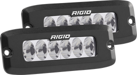 Rigid Industries SRQ2 - Driving - White - Flush Mount - Set of 2