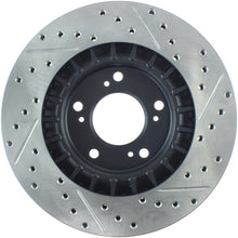 Cargar imagen en el visor de la galería, StopTech 00-09 S2000 Slotted &amp; Drilled Right Front Rotor