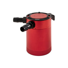 Cargar imagen en el visor de la galería, Mishimoto Compact Baffled Oil Catch Can - 2-Port - Red