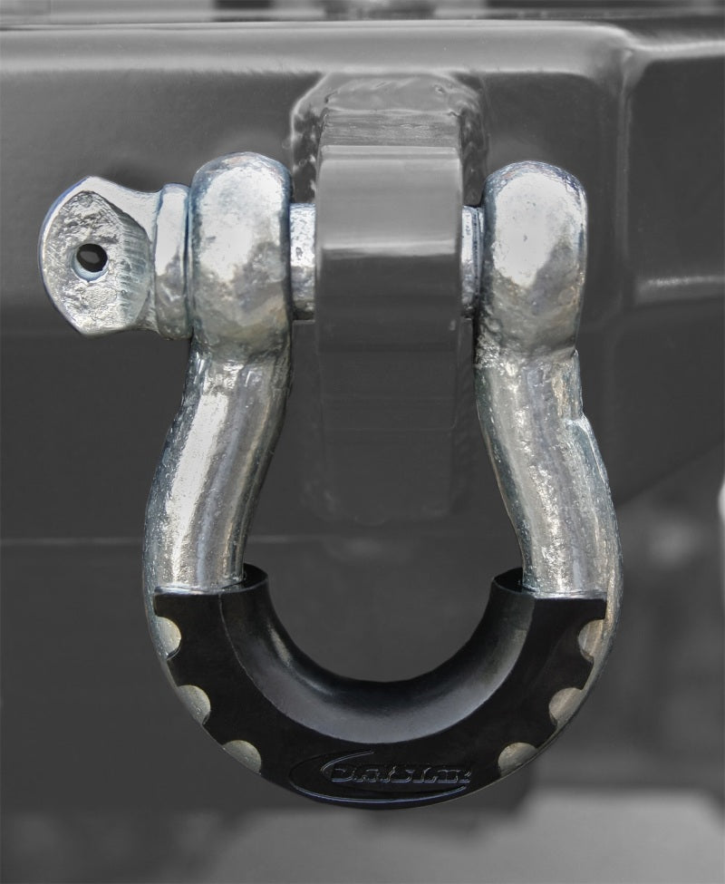 Daystar D-Ring Shackle Isolator Black Pair