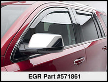 Cargar imagen en el visor de la galería, EGR 15+ Chevy Tahoe/GMC Yukon In-Channel Window Visors - Set of 4 (571861)