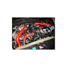 Cargar imagen en el visor de la galería, Injen 11-14 Nissan Juke 1.6L Nismo Turbo Upper Intercooler Piping Kit - Wrinkle Red