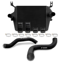 Cargar imagen en el visor de la galería, Mishimoto 99-03 Ford 7.3L Powerstroke PSD Black Intercooler Kit w/ Black Pipes