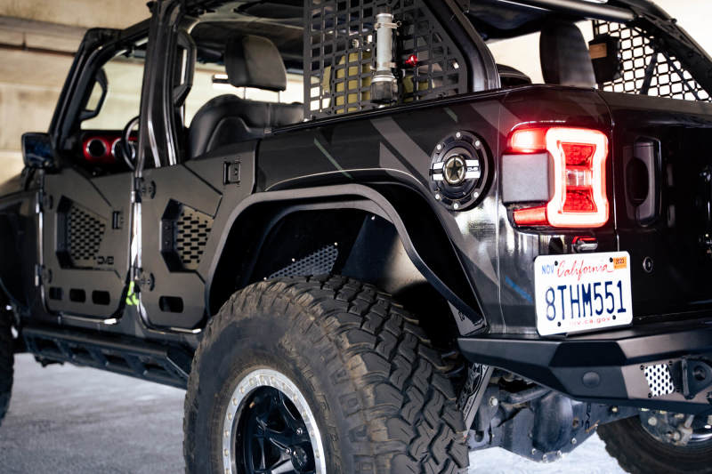 DV8 Offroad 18-23 Jeep Wrangler JL Slim Fender Flares