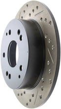 Load image into Gallery viewer, StopTech 02-06 Acura RSX Incl. Type S / 97-01 Integra Type R Slotted &amp; Drilled Right Rear Rotor