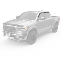 Cargar imagen en el visor de la galería, EGR 2019 Dodge Ram 1500 Crew Cab Tape-On Window Visors Set of 4 - Dark Smoke