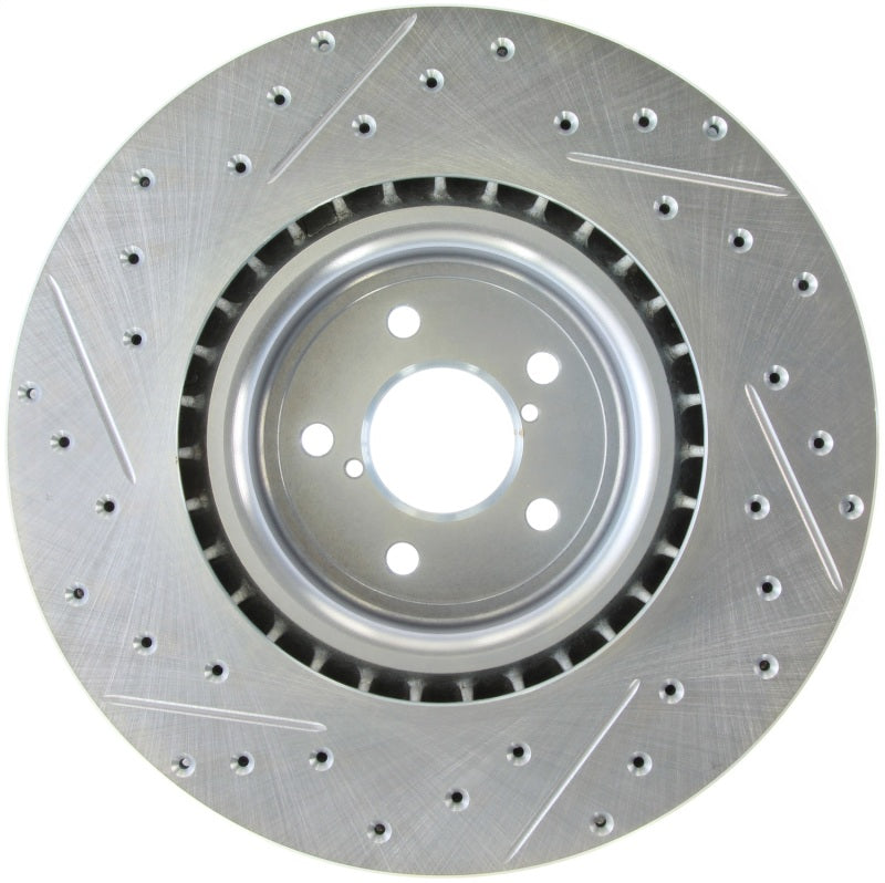 StopTech Select Sport Drilled & Slotted Rotor - Front Right