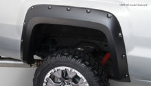 Cargar imagen en el visor de la galería, Bushwacker 14-18 GMC Sierra 1500 Pocket Style Flares 2pc 69.3/78.8/97.8in Bed - Black