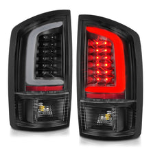 Cargar imagen en el visor de la galería, ANZO 2002-2006 Dodge  Ram 1500 LED Tail Lights w/ Light Bar Black Housing Clear Lens