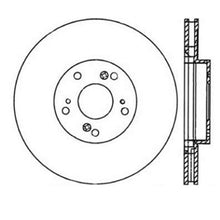 Cargar imagen en el visor de la galería, StopTech Power Slot Slotted 06-08 Honda Civic Si Front Right Rotor