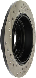 StopTech 04-08 Acura TL / 03-09 Honda Element Slotted & Drilled Left Rear Rotor