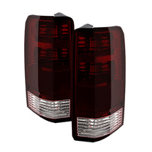 Cargar imagen en el visor de la galería, Xtune Dodge Nitro 07-11 OEM Style Tail Lights Red Smoked ALT-JH-DNIT07-OE-RSM