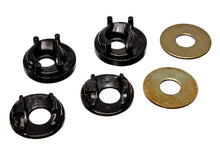 Cargar imagen en el visor de la galería, Energy Suspension 95-99 Mitsubishi Eclipse FWD/AWD Black Motor Mount Inserts (2 Torque Mount Positio