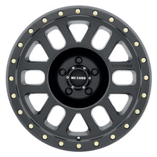 Cargar imagen en el visor de la galería, Method MR309 Grid 17x8.5 0mm Offset 5x150 116.5mm CB Matte Black Wheel