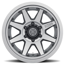 Cargar imagen en el visor de la galería, ICON Rebound Pro 17x8.5 5x5 -6mm Offset 4.5in BS 71.5mm Bore Titanium Wheel