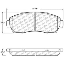 Load image into Gallery viewer, StopTech Street Touring 11-15 Honda Crosstour/Odyssey Front Brake Pads