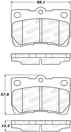 StopTech Street Brake Pads