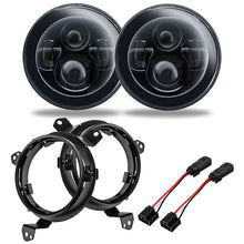 Cargar imagen en el visor de la galería, Oracle Jeep Wrangler JL/Gladiator JT 7in. High Powered LED Headlights (Pair) - No Halo