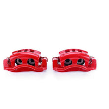 Cargar imagen en el visor de la galería, Power Stop 03-11 Ford Crown Victoria Front Red Calipers w/Brackets - Pair