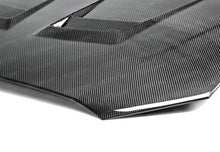 Cargar imagen en el visor de la galería, Seibon 08-12 Mitsubishi Lancer Evo X DV-Style Carbon Fiber Hood