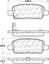 Cargar imagen en el visor de la galería, StopTech Street Select Brake Pads - Rear