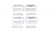 Cargar imagen en el visor de la galería, AVS 04-14 Ford F-150 (No Keypad/Passenger Keyhole) Door Handle Covers (4 Door) 8pc Set - Chrome