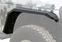 Cargar imagen en el visor de la galería, Iron Cross 07-18 Jeep Wrangler JK Fender Flare Set - Rear - Matte Black