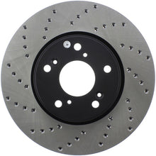 Cargar imagen en el visor de la galería, StopTech Drilled Sport Brake Rotor Front Right 13 Honda Accord Sport