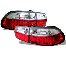 Cargar imagen en el visor de la galería, Spyder Honda Civic 92-95 2/4DR LED Tail Lights Red Clear ALT-YD-HC92-24D-LED-RC