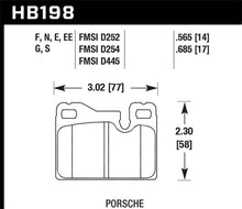 Cargar imagen en el visor de la galería, Hawk 77-88 Porsche 924 / 78-85 &amp; 92-95 928 / 83-91 944 Blue 9012 Race Rear Brake Pads