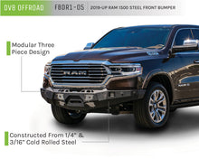 Cargar imagen en el visor de la galería, DV8 Offroad 2019+ RAM 1500 Front Winch Bumper