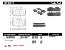 Cargar imagen en el visor de la galería, StopTech Performance 89-95 Mazda RX7 Front Brake Pads