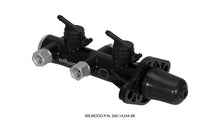 Cargar imagen en el visor de la galería, Wilwood Tandem Remote Master Cylinder - 1 1/8in Bore Black