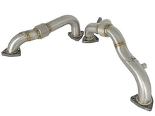 Cargar imagen en el visor de la galería, aFe Twisted Steel Header Up-Pipe 08-10 Ford Diesel Trucks V8-6.4L (td)