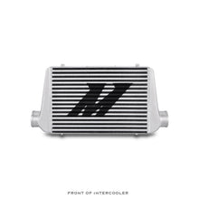 Cargar imagen en el visor de la galería, Mishimoto Universal Silver G Line Bar &amp; Plate Intercooler Overall Size: 24.5x11.75x3 Core Size: 17.5