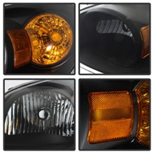 Cargar imagen en el visor de la galería, Xtune Chevy Cobalt 05-10 Crystal Headlights Black HD-JH-CCOB05-AM-BK