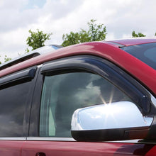 Cargar imagen en el visor de la galería, AVS 02-08 Dodge RAM 1500 Quad Cab Ventvisor Outside Mount Window Deflectors 4pc - Smoke