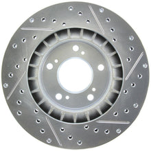 Cargar imagen en el visor de la galería, StopTech Select Sport 2000-2009 Honda S2000 Drilled and Slotted Front Right Brake Rotor