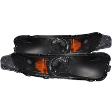 Cargar imagen en el visor de la galería, ANZO 2005-2009 Ford Mustang Euro Parking Lights Black w/ Amber Reflector