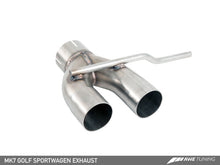 Cargar imagen en el visor de la galería, AWE Tuning VW MK7 Golf SportWagen Touring Edition Exhaust w/Chrome Silver Tips (90mm)