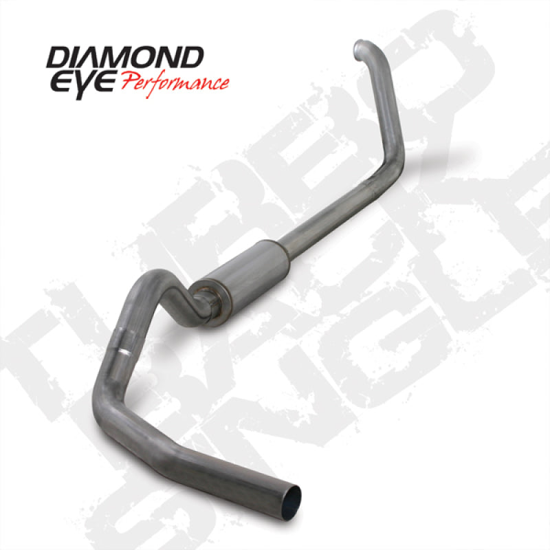 Diamond Eye KIT 4in TB SGL SS: 00-03 FORD 7.3L F250/F350