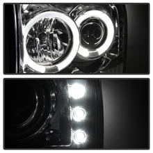 Cargar imagen en el visor de la galería, Spyder Ford F250 Super Duty 99-04 Projector Version 2 LED Halo LED Chrm PRO-YD-FF25099-1P-G2-C