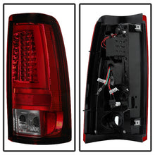 Cargar imagen en el visor de la galería, Spyder Chevy Silverado 1500/2500 03-06 Version 2 LED Tail Lights - Red Smoke ALT-YD-CS03V2-LED-RS