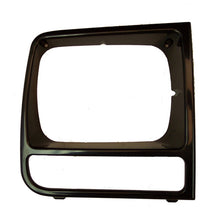 Cargar imagen en el visor de la galería, Omix RH Black Headlight Bezel 97-01 Jeep Cherokee (XJ)